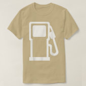 Gas station  tシャツ (デザイン正面)