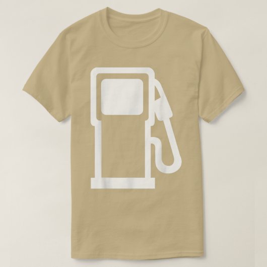 Gas station  tシャツ (デザイン正面)