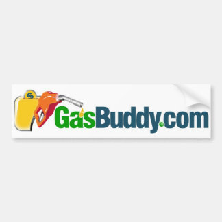 GasBuddyのバンパーステッカー バンパーステッカー