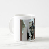 Gaslight,アンティーク,ヴィンテージ，ブラック，写真 コーヒーマグカップ (正面左)