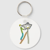 Gaslighting Stickman キーホルダー (裏面)