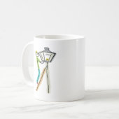 Gaslighting Stickman コーヒーマグカップ (正面左)