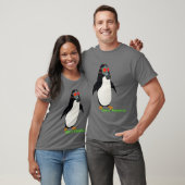 Gasmaskのペンギン Tシャツ (ユニセックス)