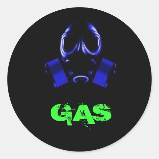 gasmask、ガス ラウンドシール (正面)