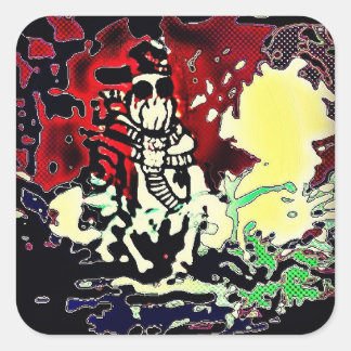 Gasmask & Snapbackスタンプ スクエアシール