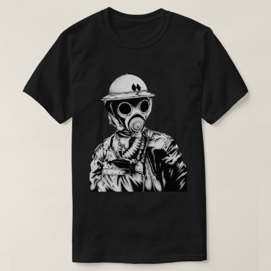 Gasmask Tシャツ (デザイン正面)