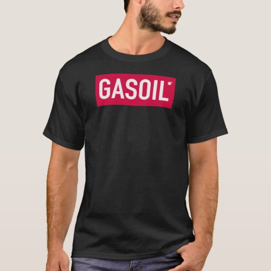 Gasoil - Diesel Tシャツ (正面)