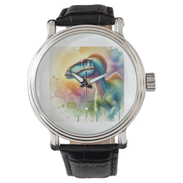 Gasosaurus 200924AREF143 - Watercolor 腕時計 (正面)