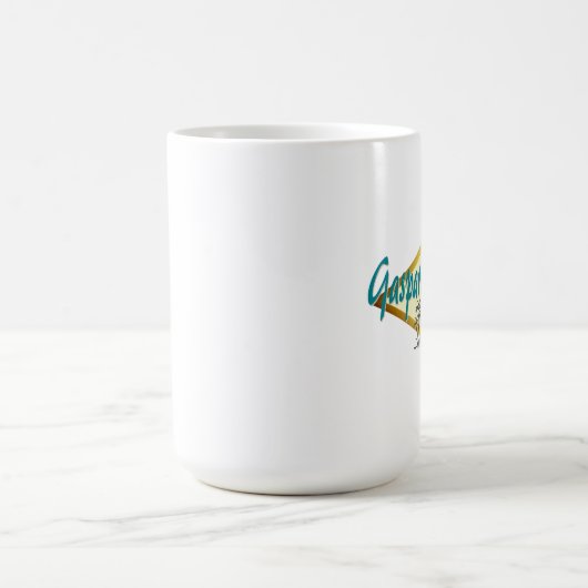 Gasparillaの島のフロリダのビーチのデザイン コーヒーマグカップ (中央)