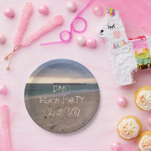 Gasparillaの島の日没 ペーパープレート (パーティー)