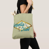 Gasparilla Island Florida Seagull design トートバッグ (クローズアップ)