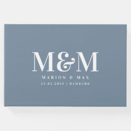 Gästebuch Dusty Blue 01 ゲストブック