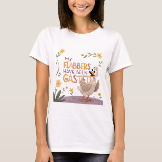 Gasted Flabbers:アヒルのファッション予測できなティー Tシャツ