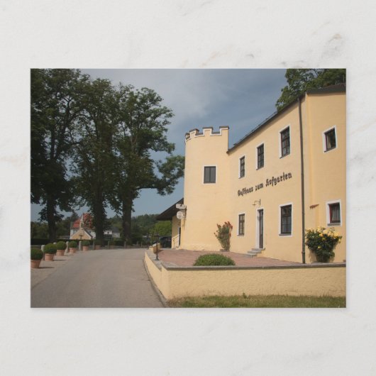 GASTHAUS ZUM HOFGARTEN UNTER SCHLOSS IN HAAG ポストカード (正面)