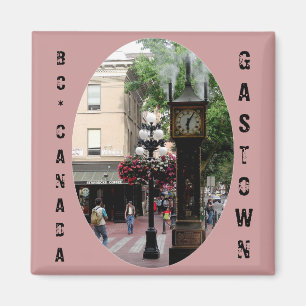 Gastown、紀元前のバンクーバー、カナダの記念品の磁石 マグネット