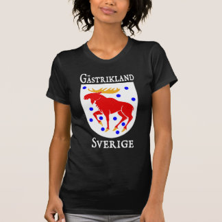 Gästrikland、スウェーデン(Sverige) Tシャツ