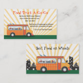 Gastro食糧トラックの名刺 名刺 (正面/裏面)