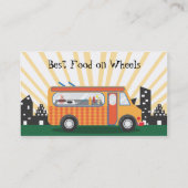 Gastro食糧トラックの名刺 名刺 (裏面)