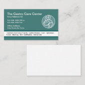 Gastroenterologist Intestinal Theme 名刺 (正面/裏面)