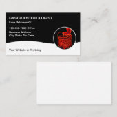 Gastroenterologist Medical Business Cards 名刺 (正面/裏面)