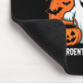 Gastroenterology Nurse Funny Halloween Ghost Nurse マウスパッド (コーナー)