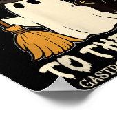 Gastroenterology Nurse Halloween Endo Nurse Ghost ポスター (角)