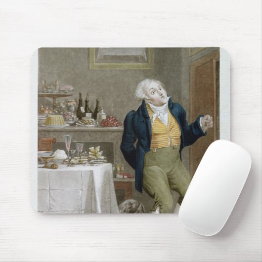 Gastronomesの端 マウスパッド (マウス)