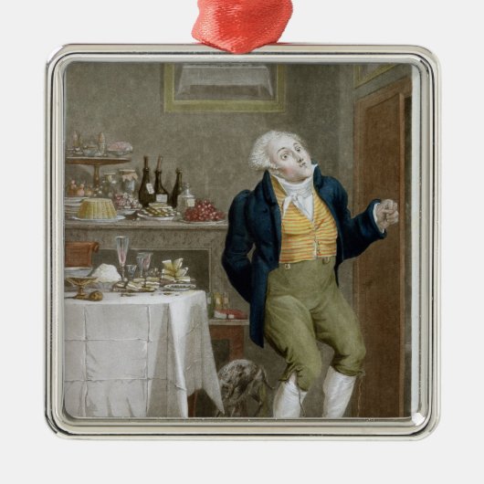 Gastronomesの端 メタルオーナメント (正面)