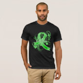 Gastroparesisは華麗さのリボンを信じます Tシャツ (正面フル)