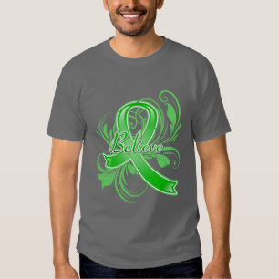 Gastroparesisは華麗さのリボンを信じます Tシャツ