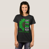 Gastroparesis Awareness Ribbon Mom Warrior Tシャツ (正面フル)
