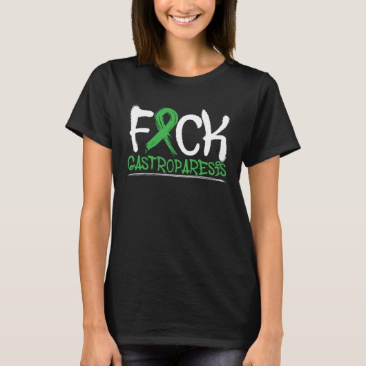 Gastroparesis Warrior Gastroparesis Awareness Tシャツ (正面)