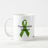 Gastroschisisの認識度のマグ コーヒーマグカップ (左)