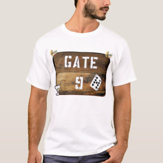 Gate9gearの白のTシャツ Tシャツ