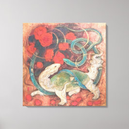 "Gate of Waters – Genbu, Guardian of the North" キャンバスプリント