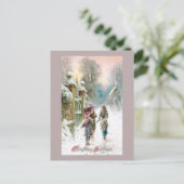 Gate Vintage Christmasでお会いしよう シーズンポストカード (スタンド正面)