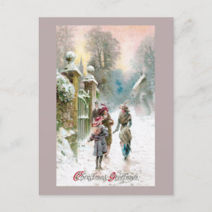 Gate Vintage Christmasでお会いしよう シーズンポストカード