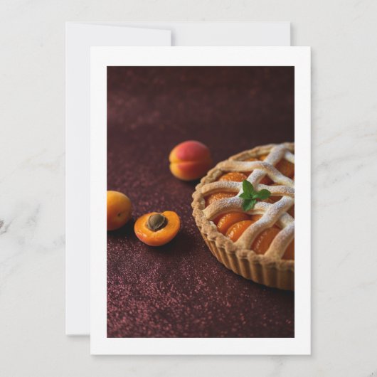 gateau aux peches 招待状 (正面)