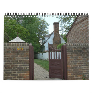 Gates and Fences of the USA calendar カレンダー