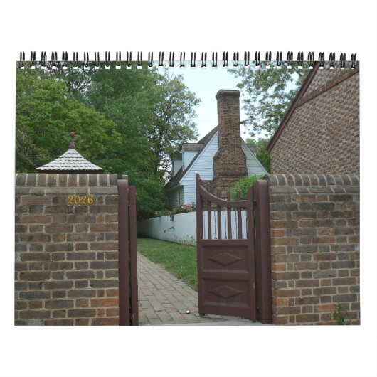 Gates and Fences of the USA calendar カレンダー (カバー)