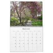Gates and Fences of the USA calendar カレンダー (3月 2026)
