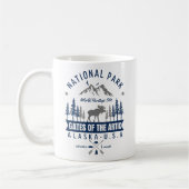 Gates of the Arctic Forest Landscape コーヒーマグカップ (左)