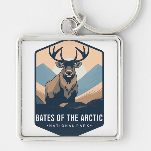 GATES OF THE ARCTIC NATIONAL PARK キーホルダー (正面)