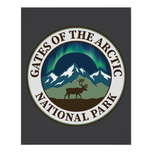 Gates of the Arctic National Park ポスター (正面)