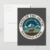 Gates of the Arctic National Park ポストカード (正面/裏面)