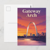 Gateway Arch ポストカード (正面/裏面)