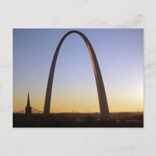 Gateway Arch, St. Louis, MO ポストカード (正面)