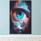 Gateway of perception  キャンバスプリント (インサイチュ (ウッドフロア))