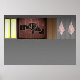 Gateway room diorama ポスター