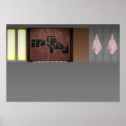 Gateway room diorama ポスター (正面)